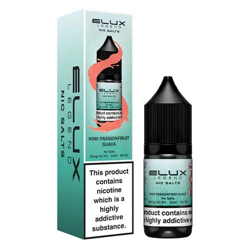 Elux Legend Nic Salts 10ml - 20MG - Kiwi Passionfruit Guava image