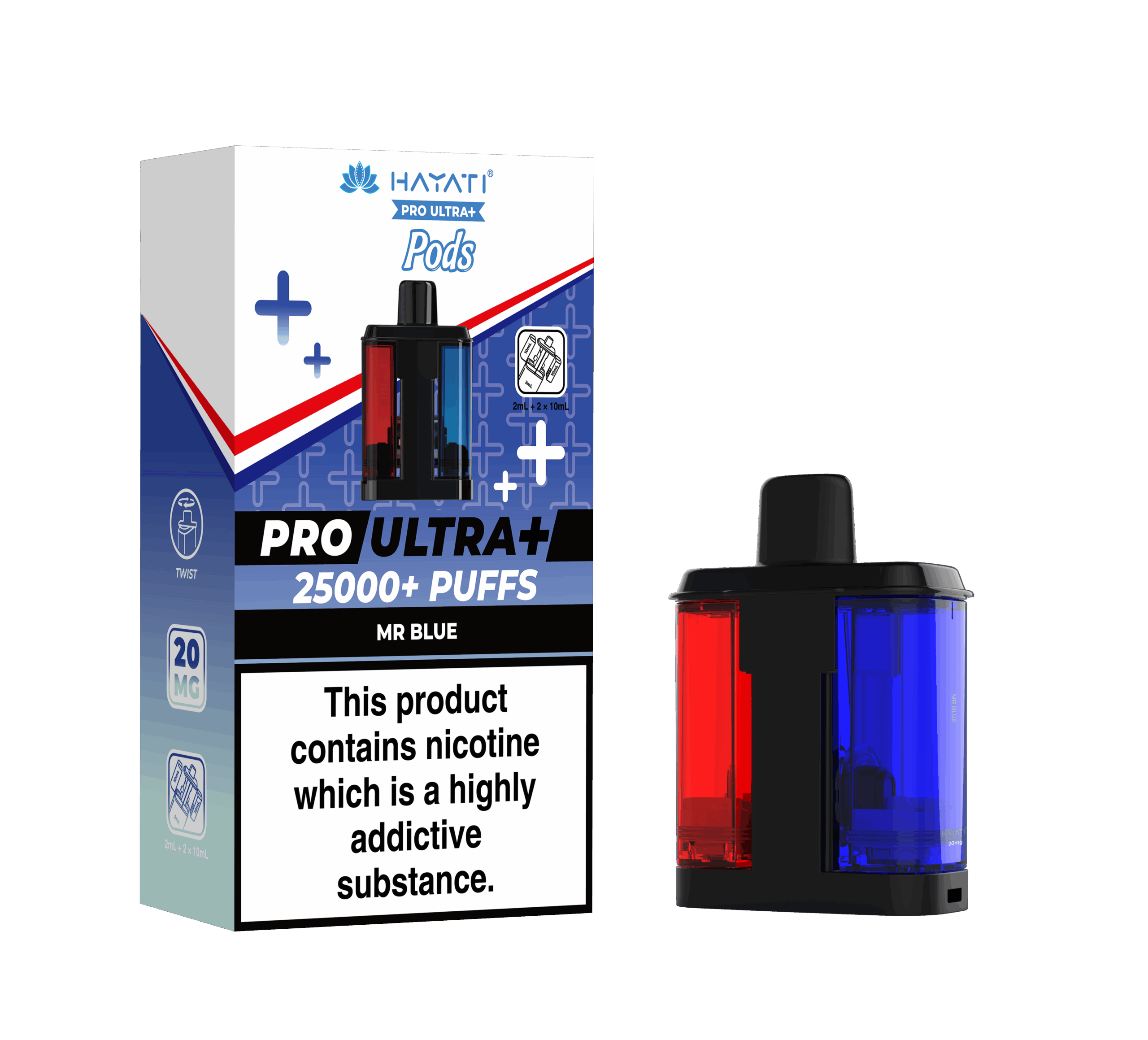 Hayati Pro Ultra Plus 25K Prefilled Pods