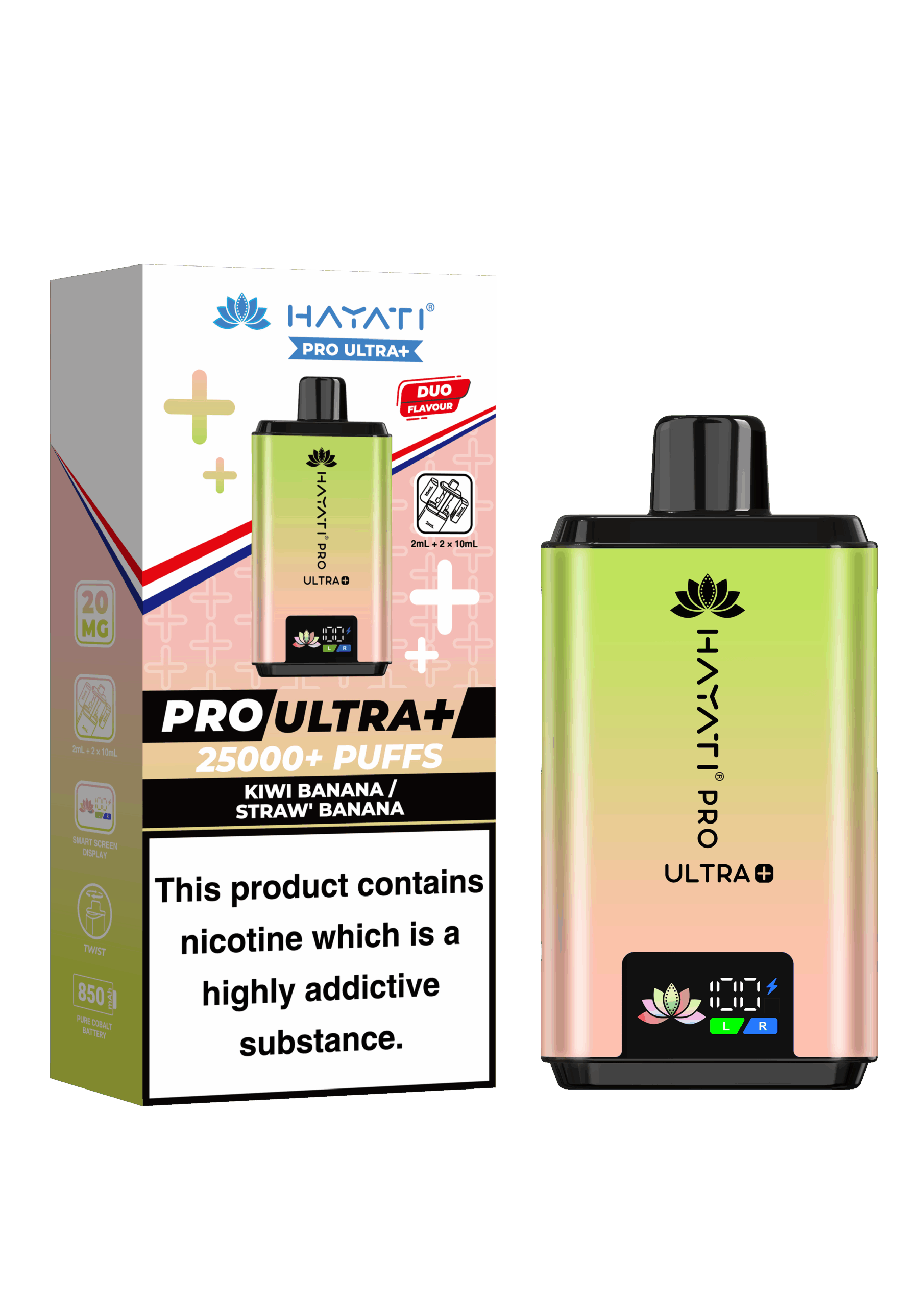 Hayati Pro Ultra Plus 25K Prefilled Vape Kit