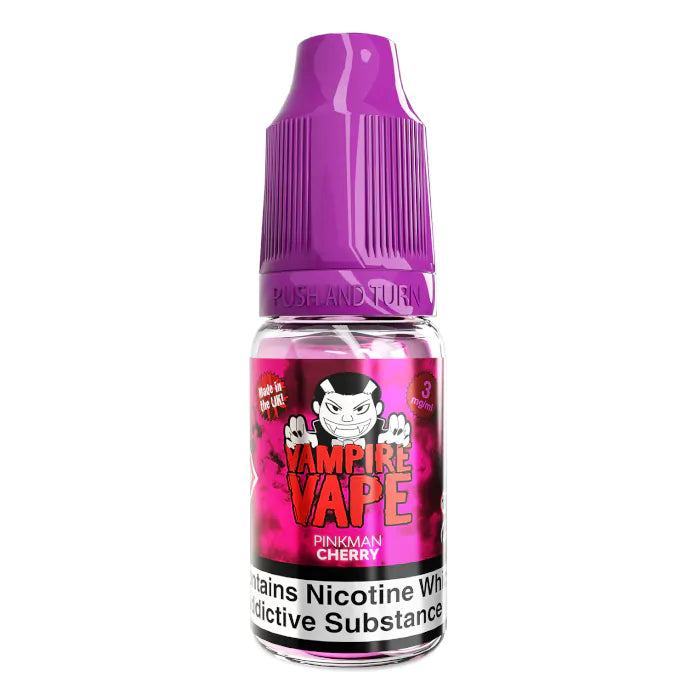 Vampire Vapes 10ml | 12MG | 40VG/60PG | 70+ Flavors - Pinkman Cherry image