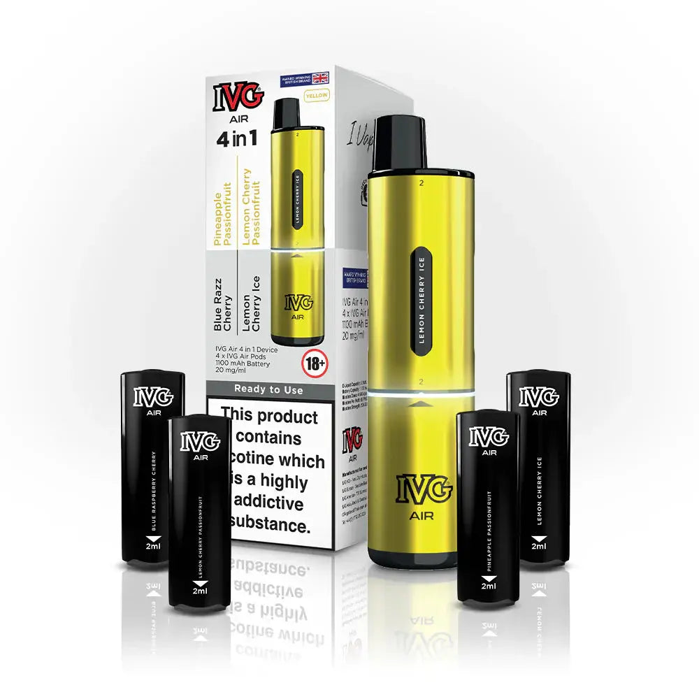 IVG Air 4-in-1 2400 Puffs Vape Pod Kit IVG