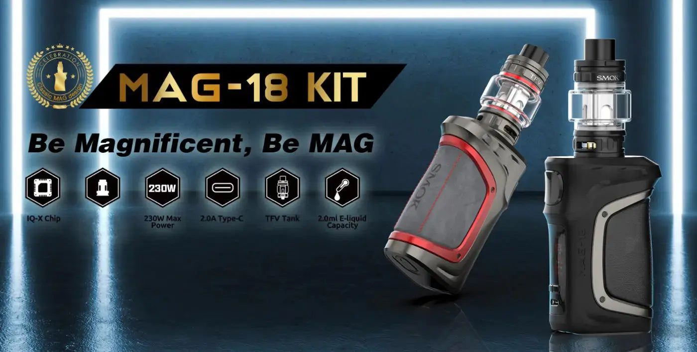 Smok Mag 18 Kit 230W with TFV-Mini V2 Tank Smok