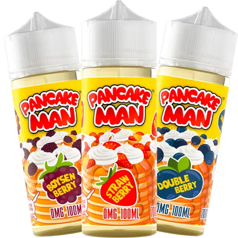 Pancake Man 100ml E-Liquid Shortfill E-liquids