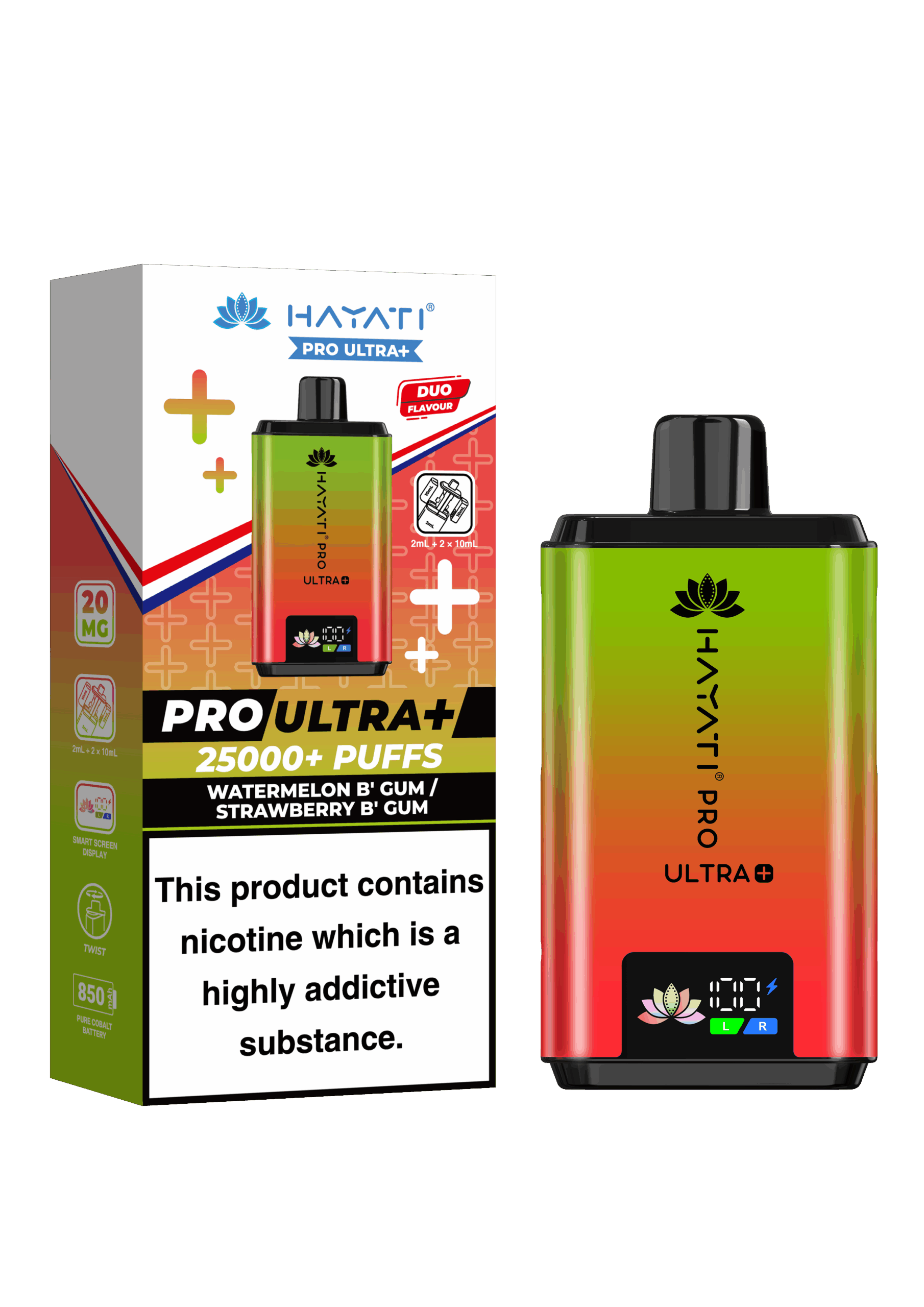 Hayati Pro Ultra Plus 25K Prefilled Vape Kit