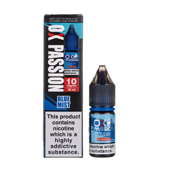 OXVA OX Passion Nic Salts 10ml - 10MG - Blue Mist image