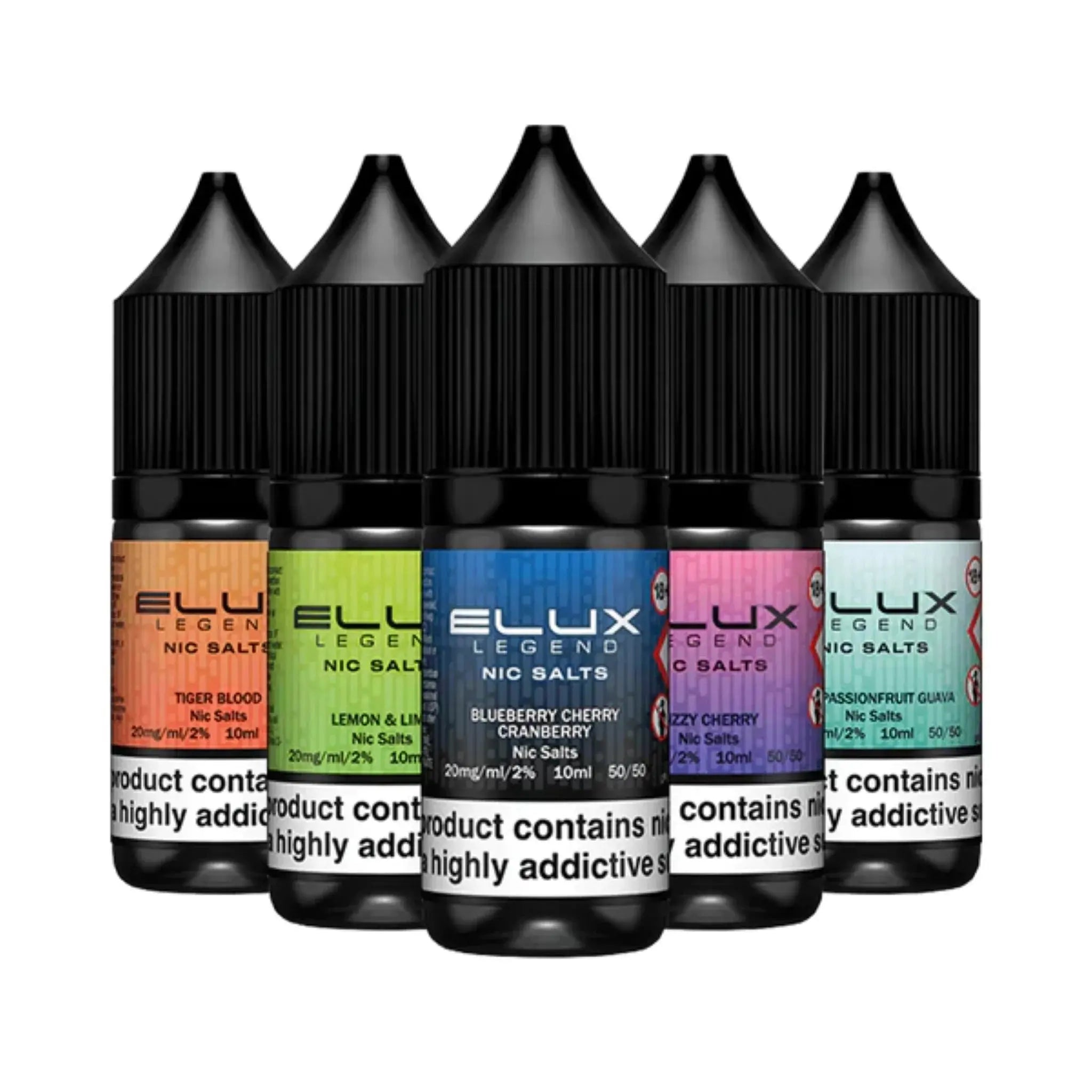 Elux Legend Nic Salts 10ml - 20MG image 1