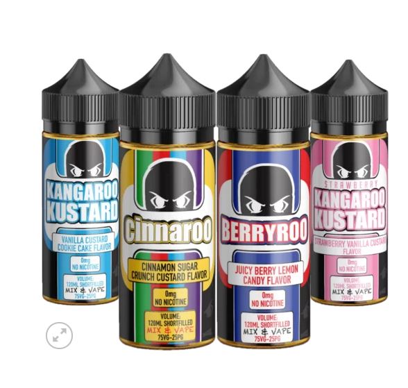 Kangaroo Kustard 120ml Shortfill E-liquids E-liquids