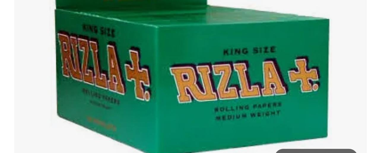 Rizla Green King Slim Box