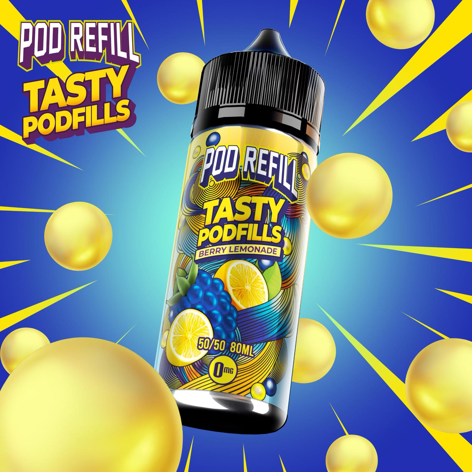 Pod Refill by Tasty Podfill 100mL