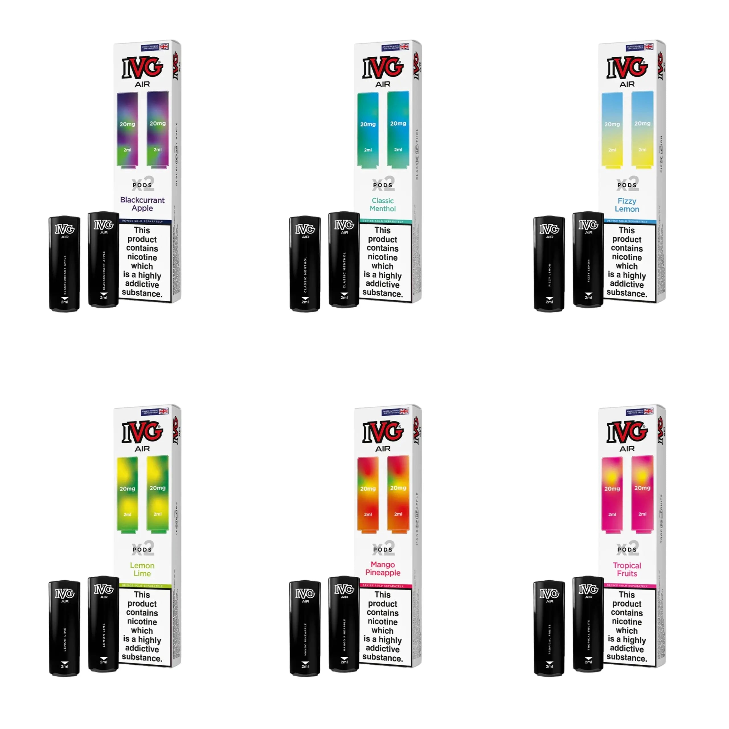 IVG Air Prefilled Pods 2pcs/pack