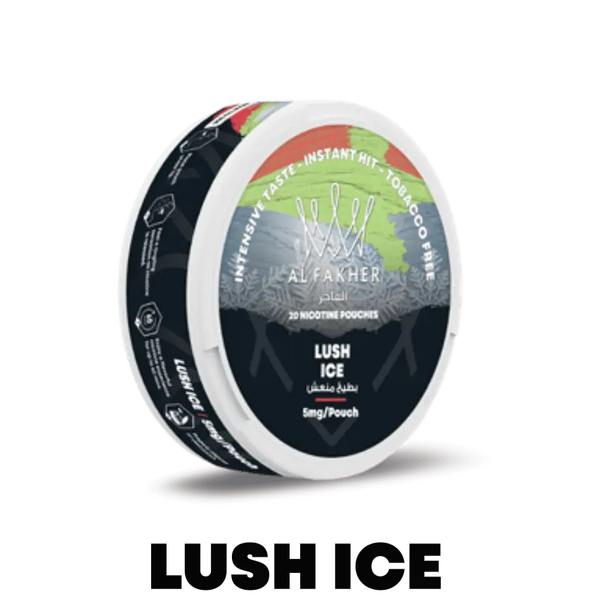 Al Fakher (UAE) Nicotine Pouch 20mg 20pcs/pack - Lush Ice image