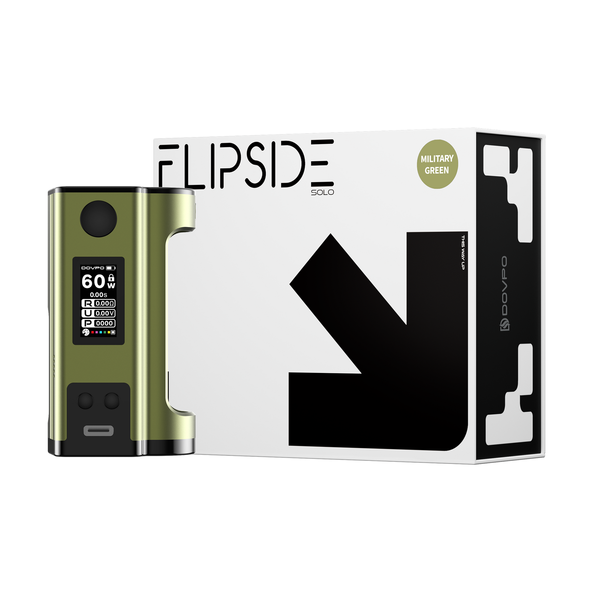 Dovpo Flipside Squonk Mod 100W Dovpo