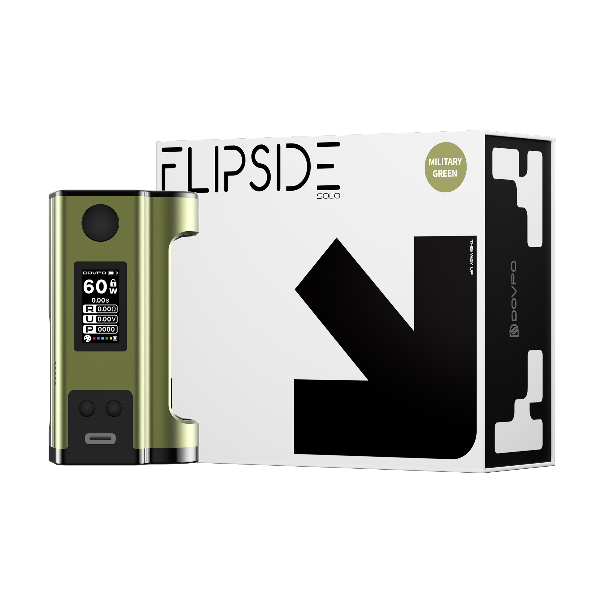 Dovpo Flipside Squonk Mod 100W Dovpo