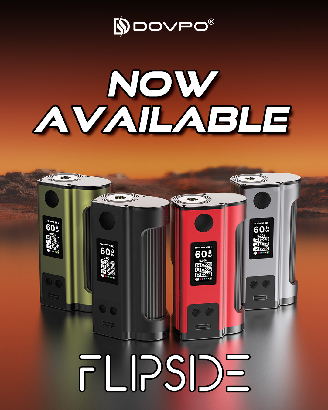 Dovpo Flipside Squonk Mod 100W
