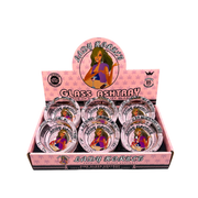 Glass Ashtray - Lady Hornet (6-Pack)