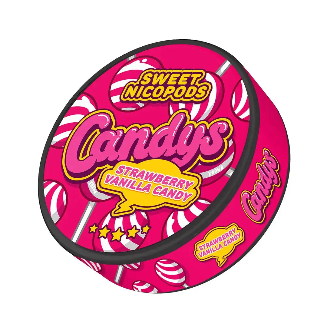 CANDY'S Sweet Nicopods 32mg (Extra Strong) 20pcs/pack - Strawberry Vanilla Candy image