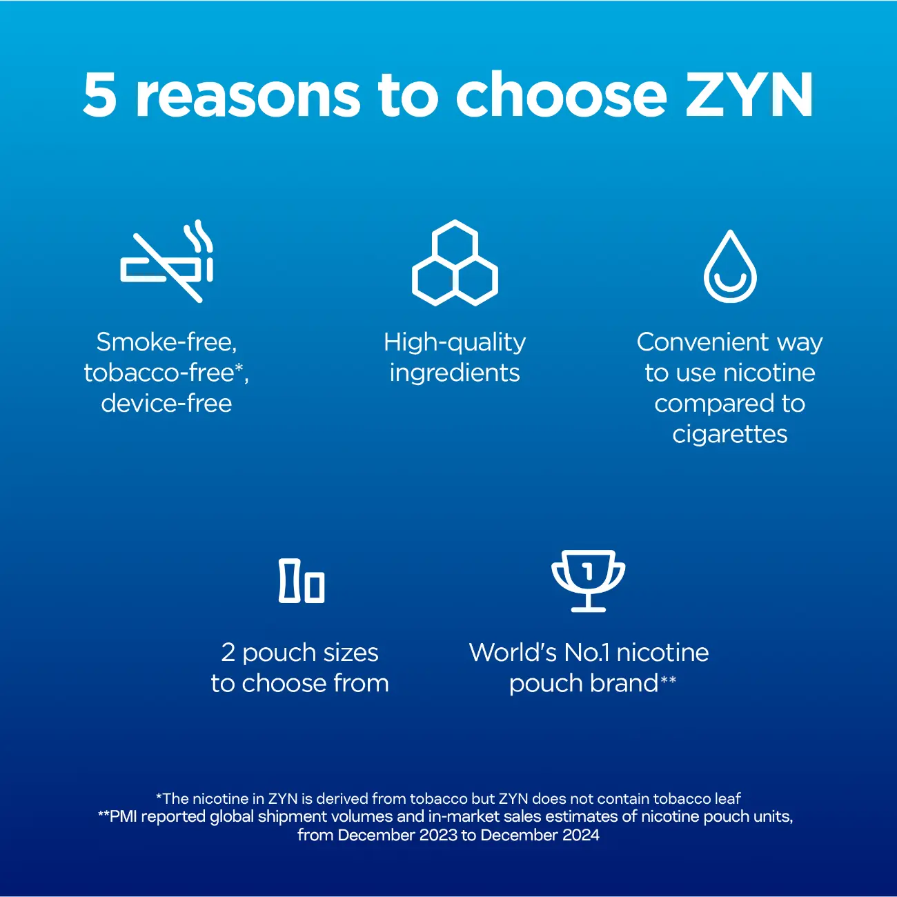 ZYN Nicotine Pouch REGULAR 9mg image 3
