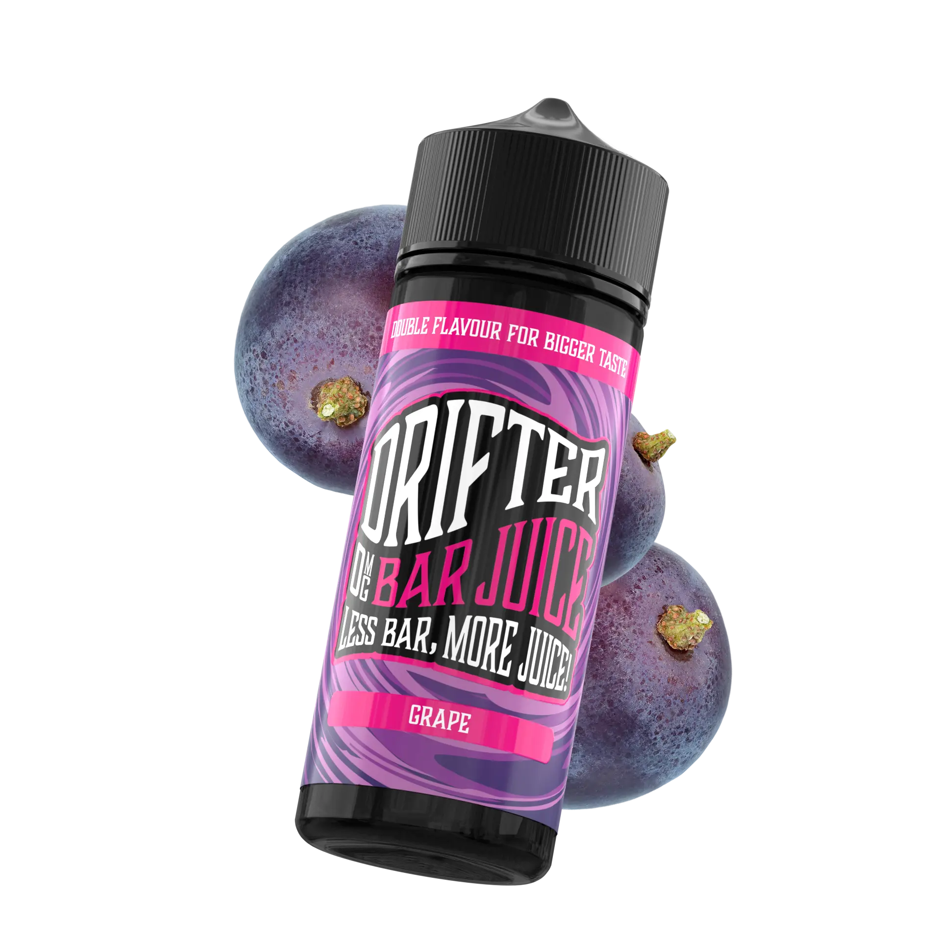 Drifter Bar Juice 100ml E-Liquid Shortfill 50/50 VG/PG - Grape image