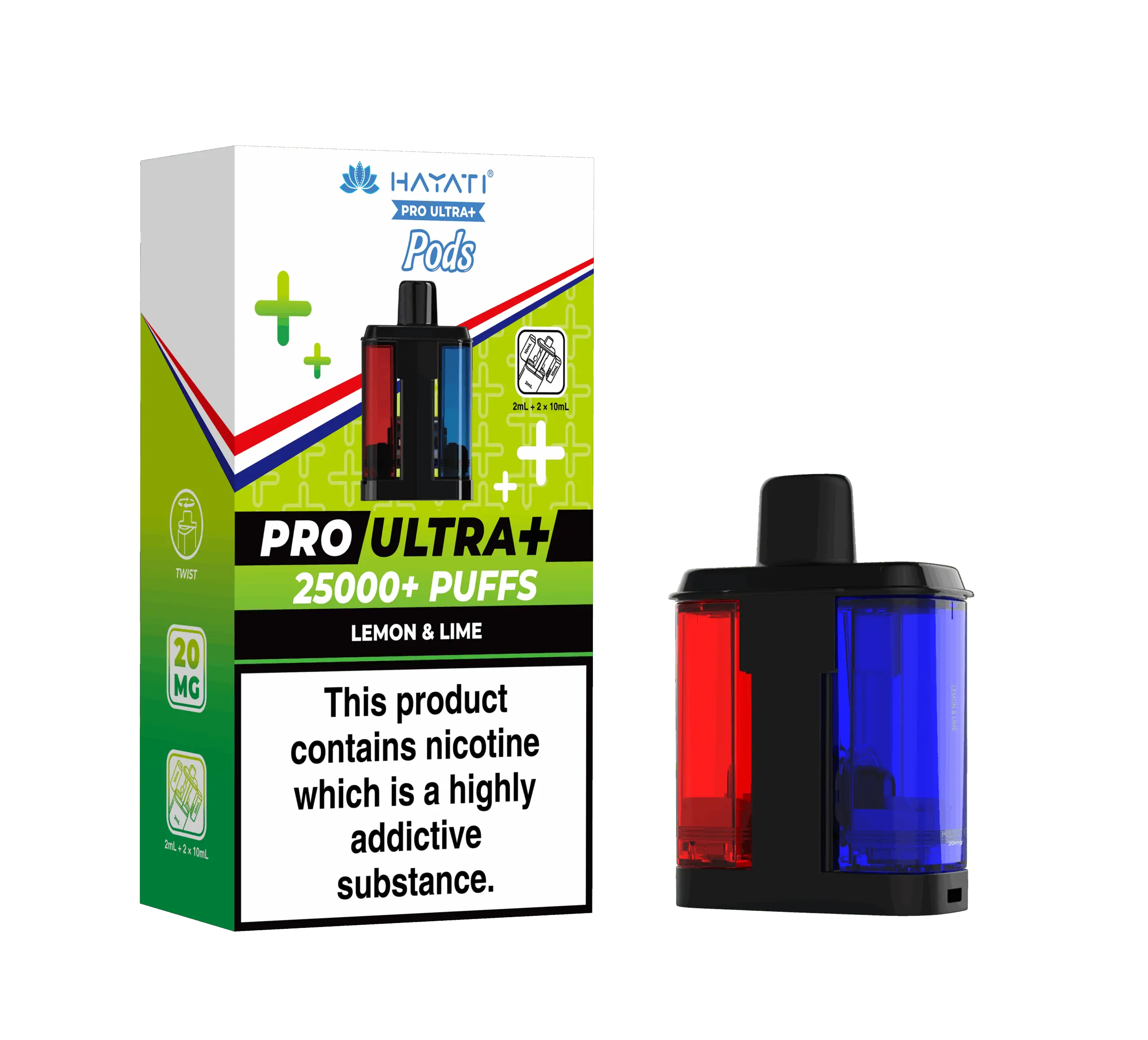 Hayati Pro Ultra Plus 25K Prefilled Pods image 0