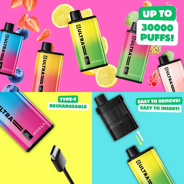 Hyola Ultra 30K Vape Kit – 30000 Puffs | 20mg