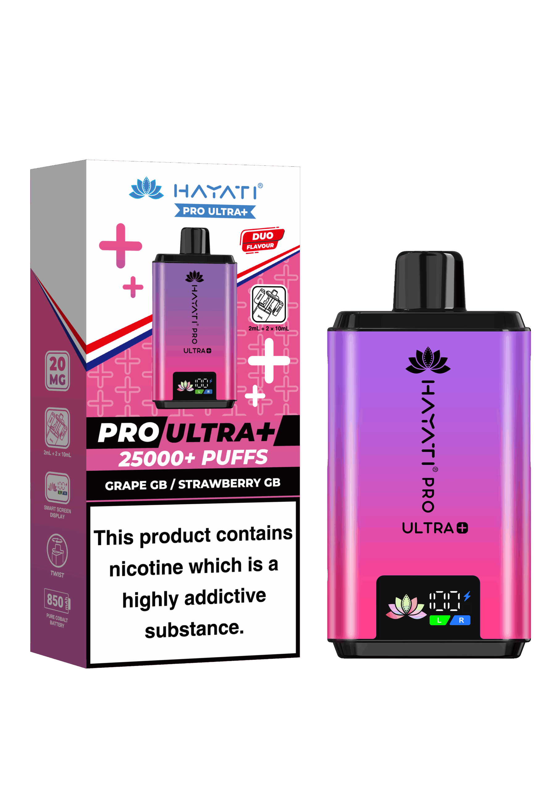 Hayati Pro Ultra Plus 25K Prefilled Vape Kit
