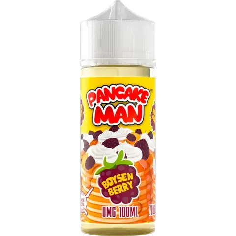 Pancake Man 100ml E-Liquid Shortfill 70/30 VG/PG - Boysen Berry image