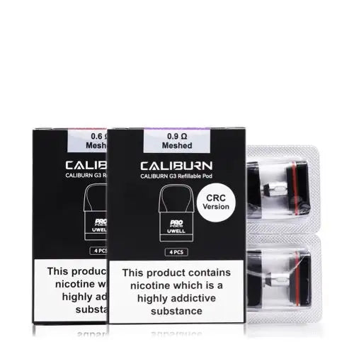 Uwell Caliburn G3 Replacement Pods - 4pcs/pack