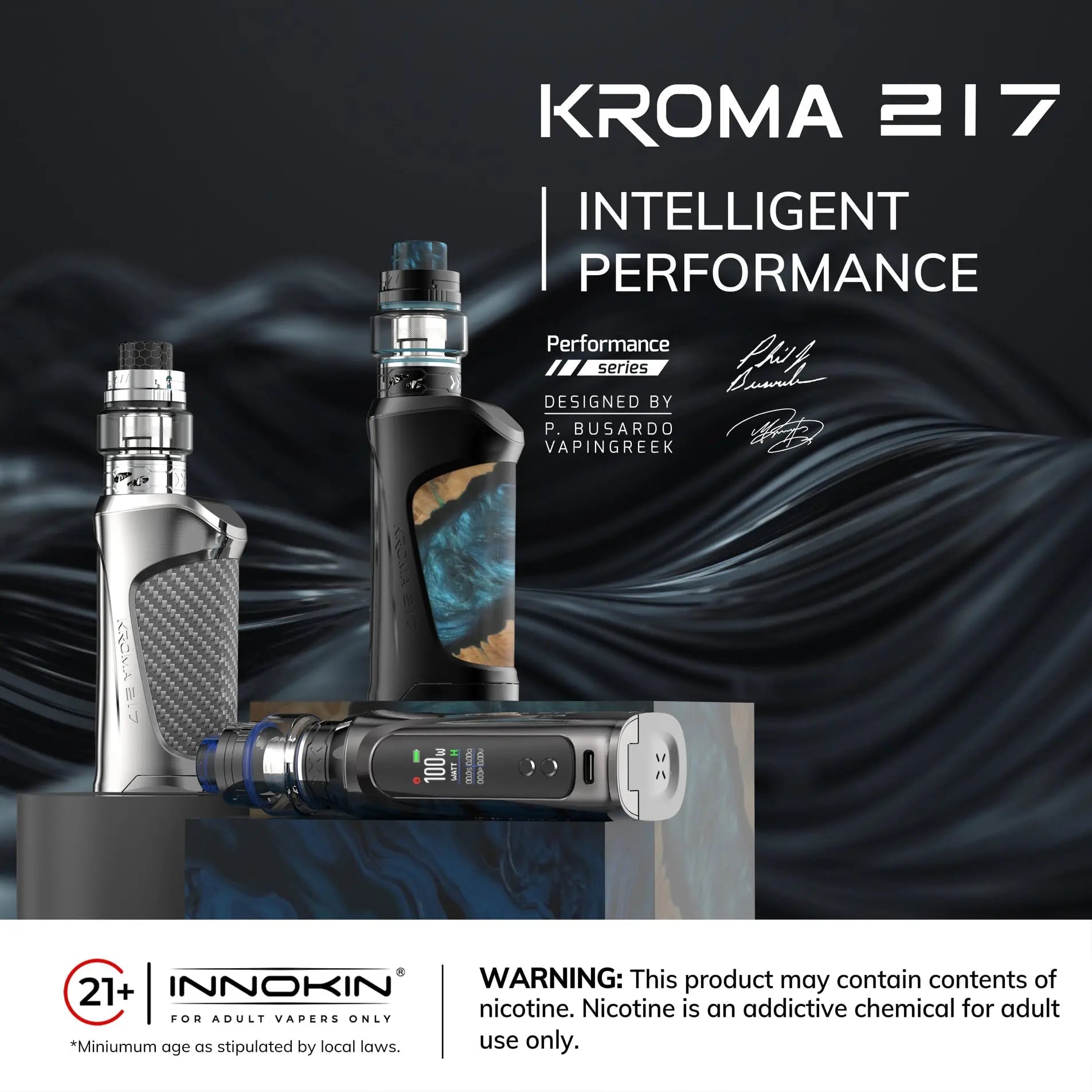 Innokin Kroma 217 Z Force Vape Kit image 0