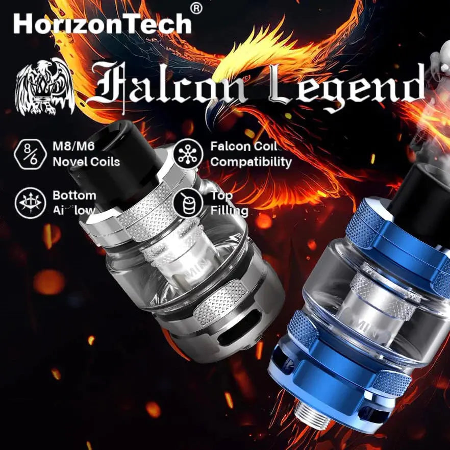 HorizonTech Falcon Legend Sub Ohm Tank | Free Bubble Glass | £19.99 image 2