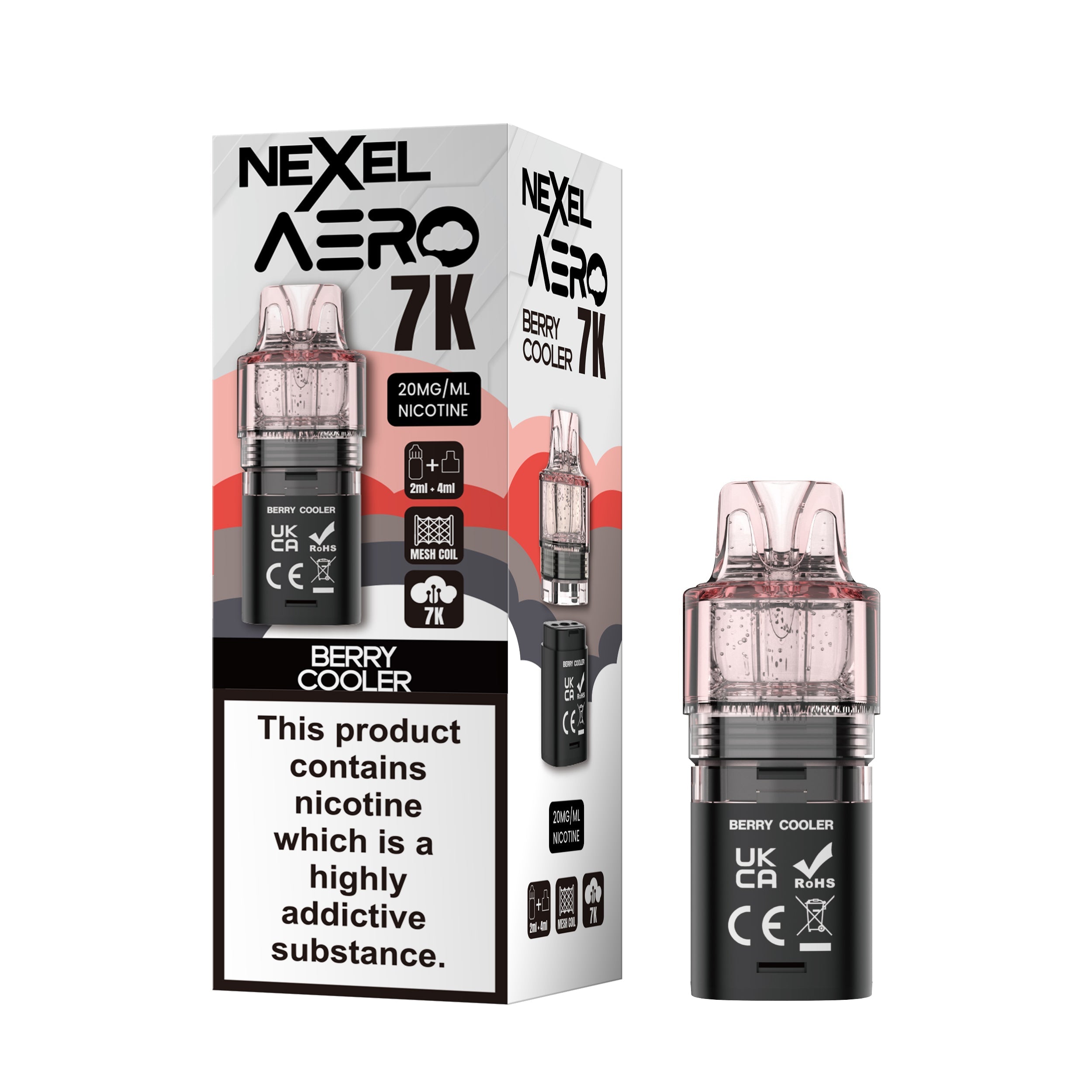 Nexel Aero 7000 Replacement Prefilled Pod