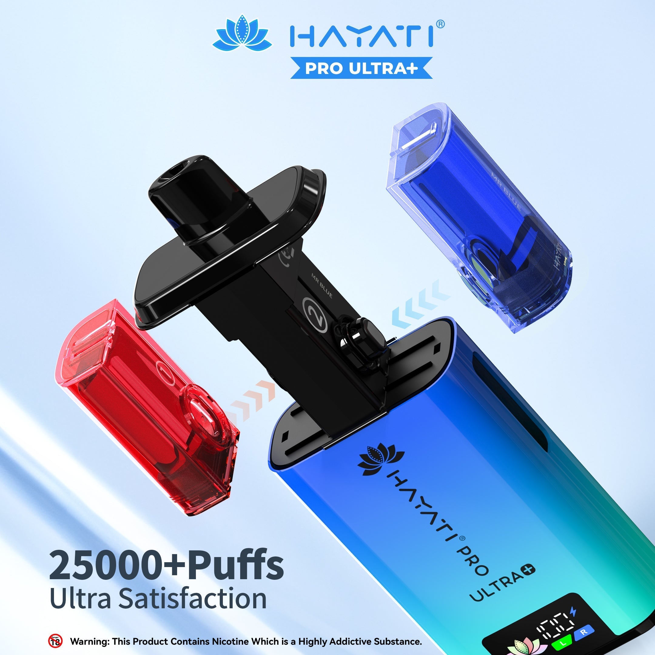 Hayati Pro Ultra Plus 25K Prefilled Vape Kit