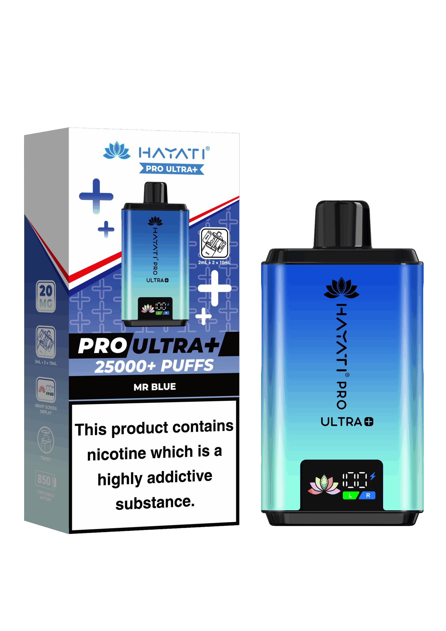 Hayati Pro Ultra Plus 25K Prefilled Vape Kit