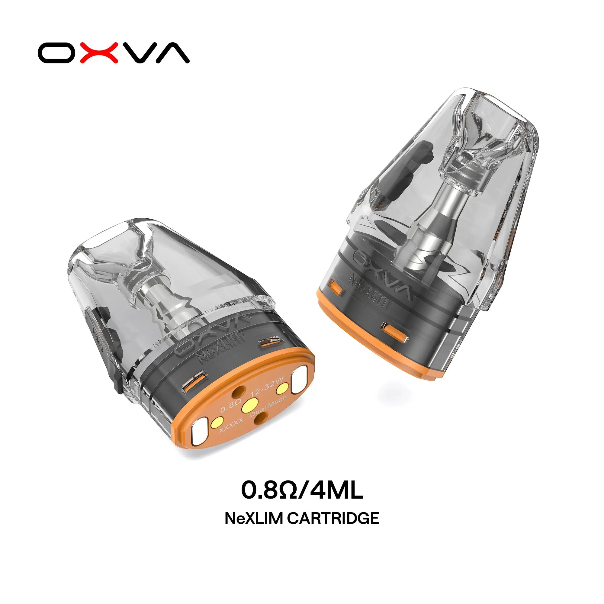 Oxva NeXlim Replacement Pod Cartridges - 4ml 3pcs/pack - 0.8 ohm image