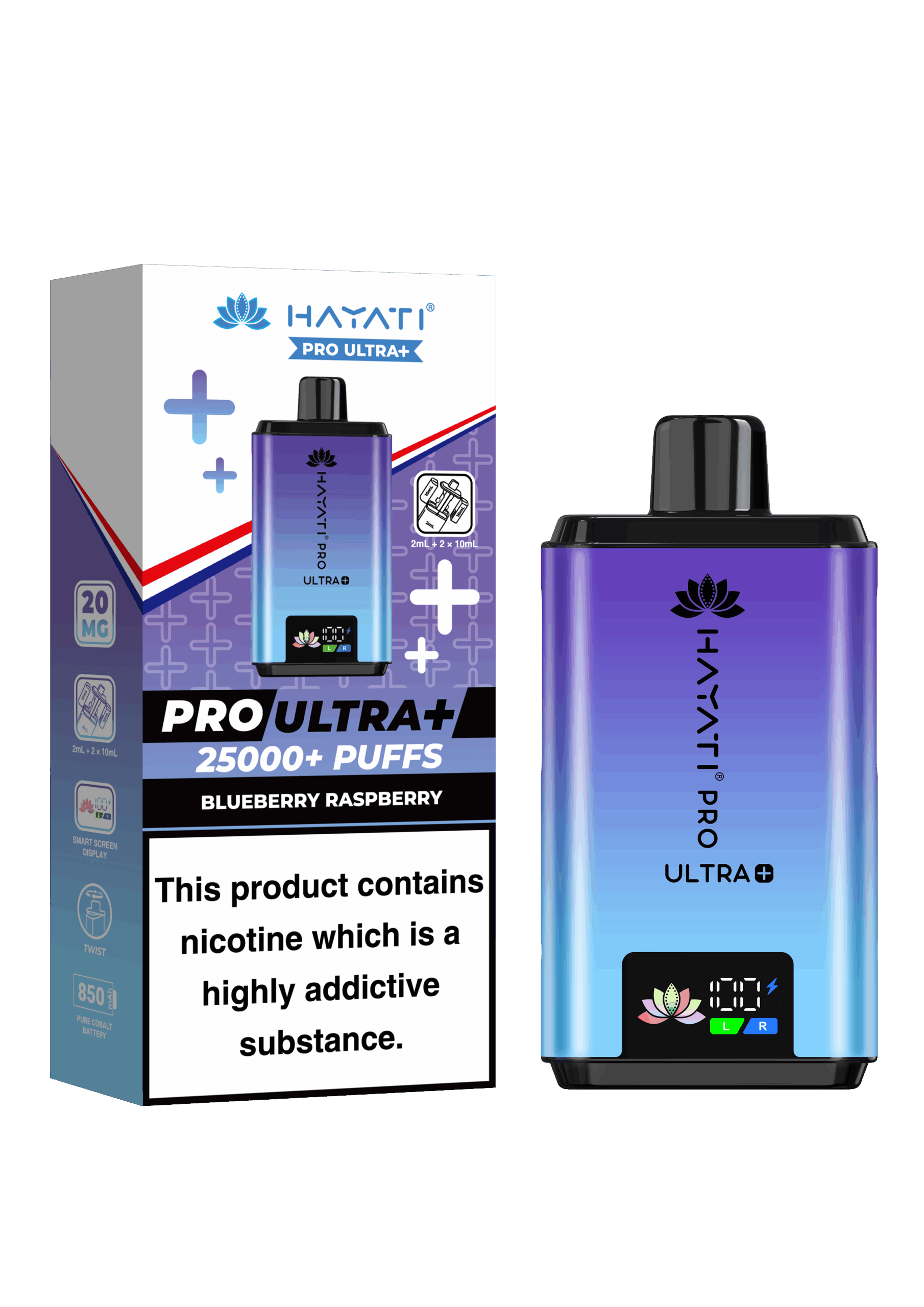 Hayati Pro Ultra Plus 25K Prefilled Vape Kit