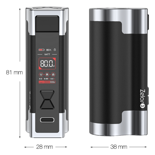 Aspire Zelos 3 Mod 80W | 3200mAh Battery