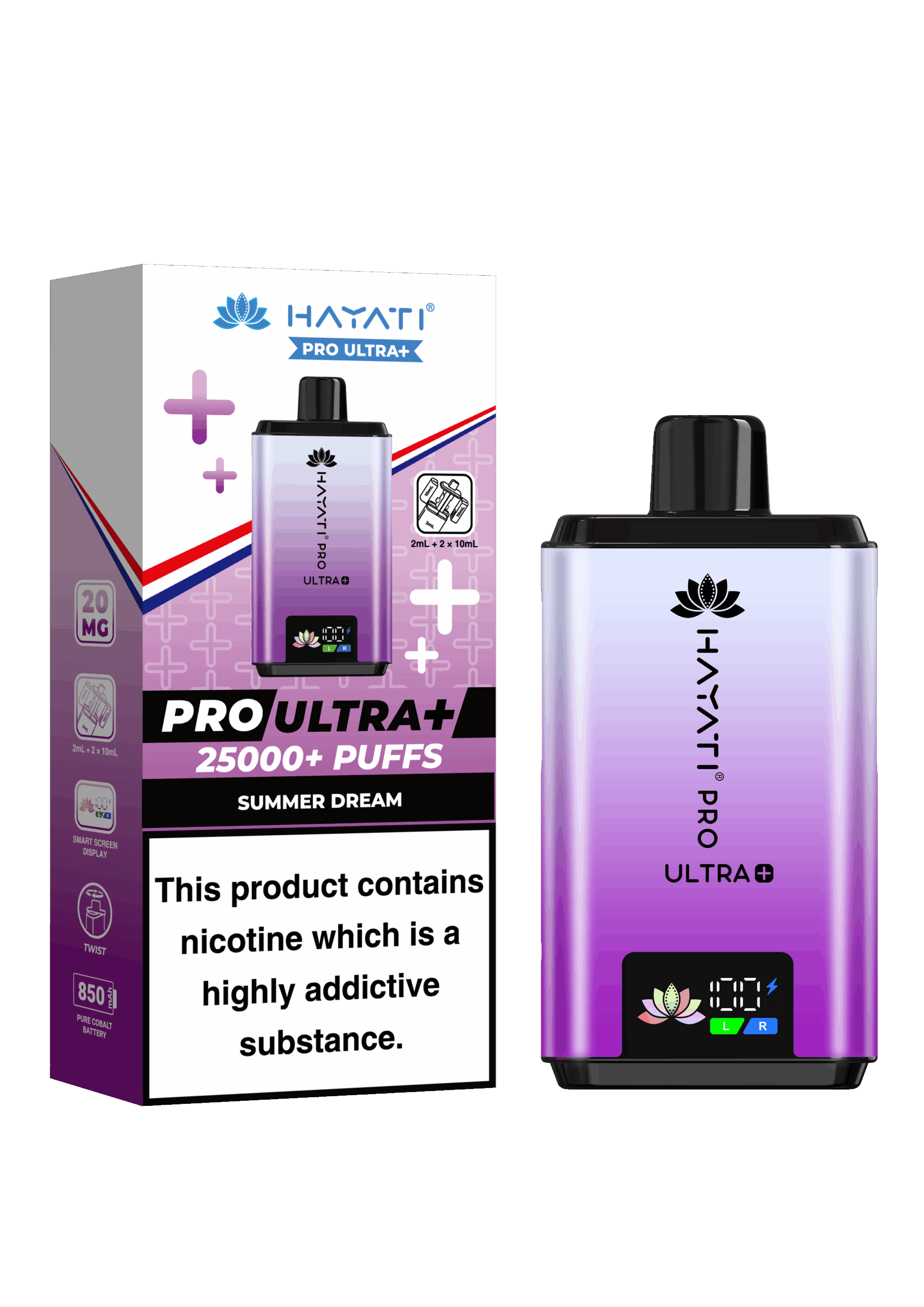 Hayati Pro Ultra Plus 25K Prefilled Vape Kit