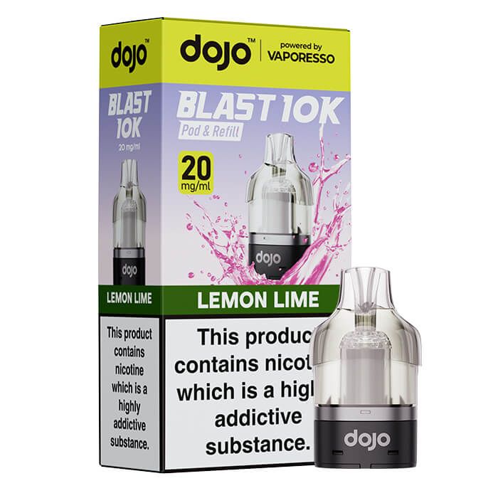 Vaporesso Dojo Blast 10K Prefilled Pod + 10ml Refill Container image 10