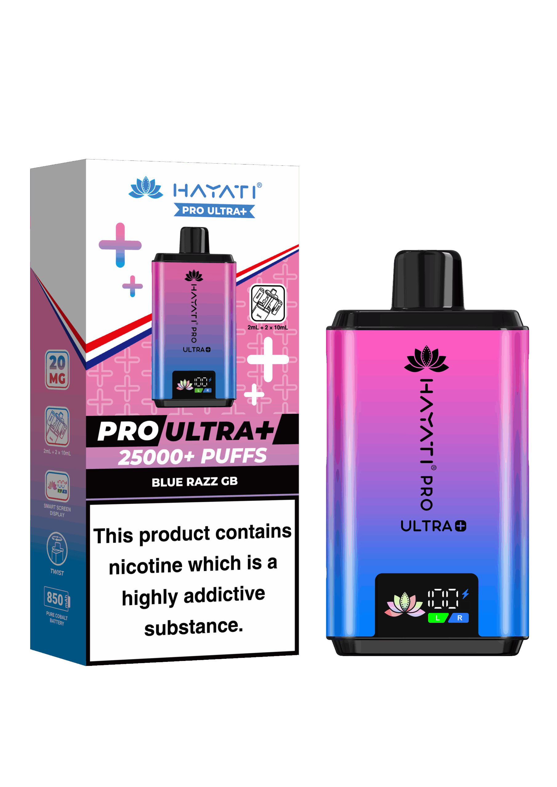 Hayati Pro Ultra Plus 25K Prefilled Vape Kit