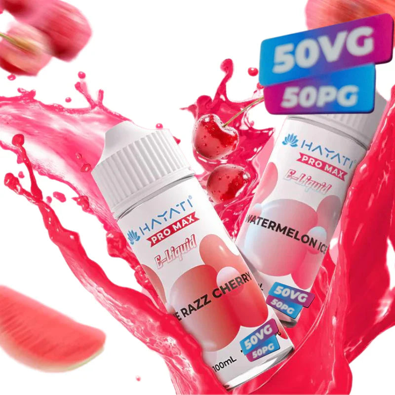 Hayati Pro Max 100ml E-Liquid Shortfill E-liquids 50/50 VG/PG