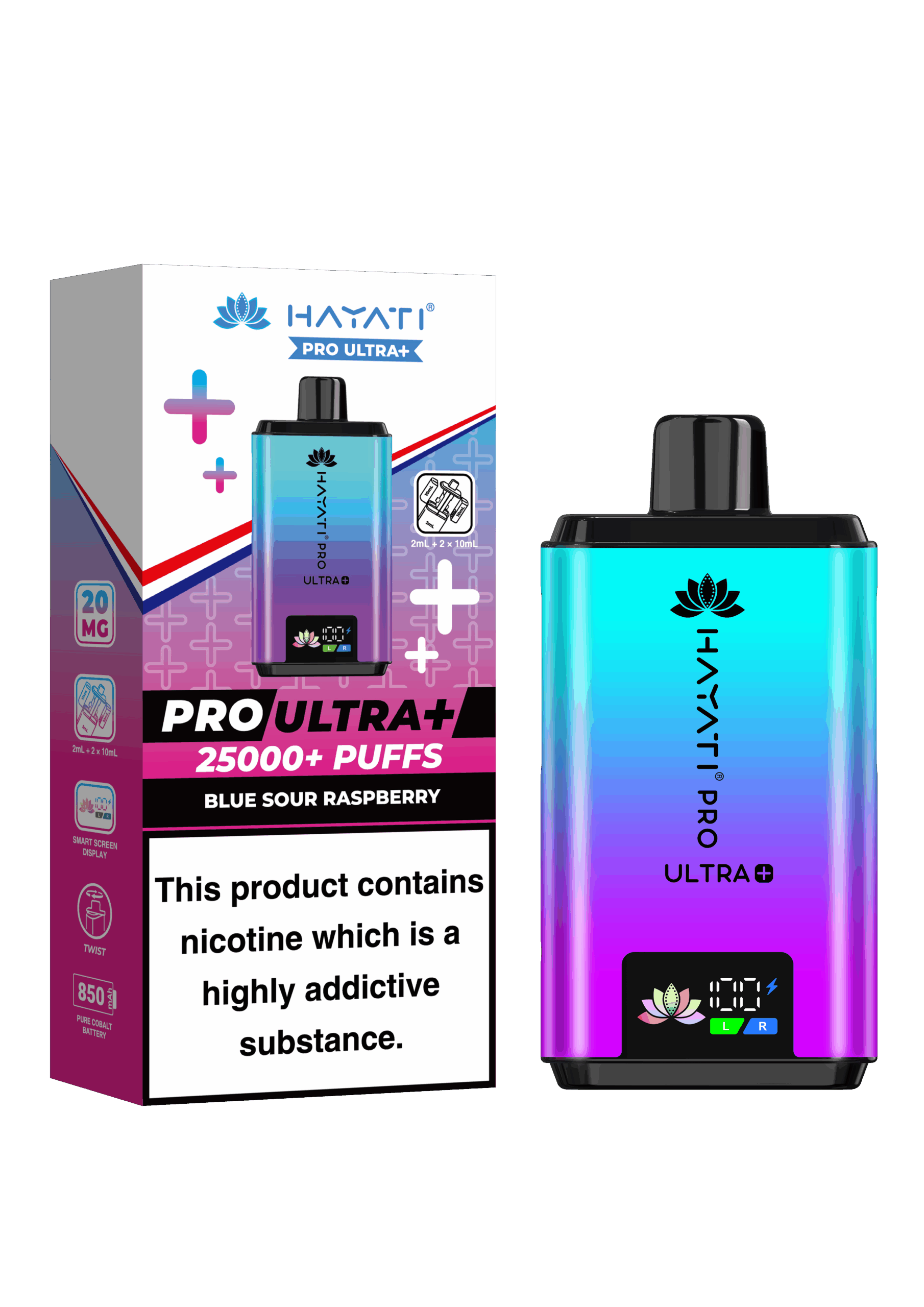 Hayati Pro Ultra Plus 25K Prefilled Vape Kit Hayati