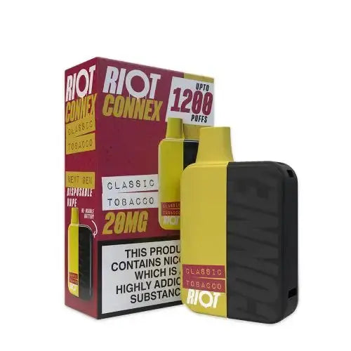 Riot Squad Connex Prefilled Pod Vape Kit | 1200 Puffs | 20MG Riot Squad