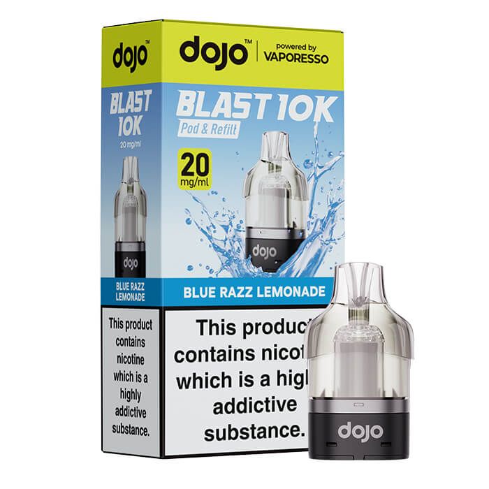 Vaporesso Dojo Blast 10K Prefilled Pod + 10ml Refill Container image 2