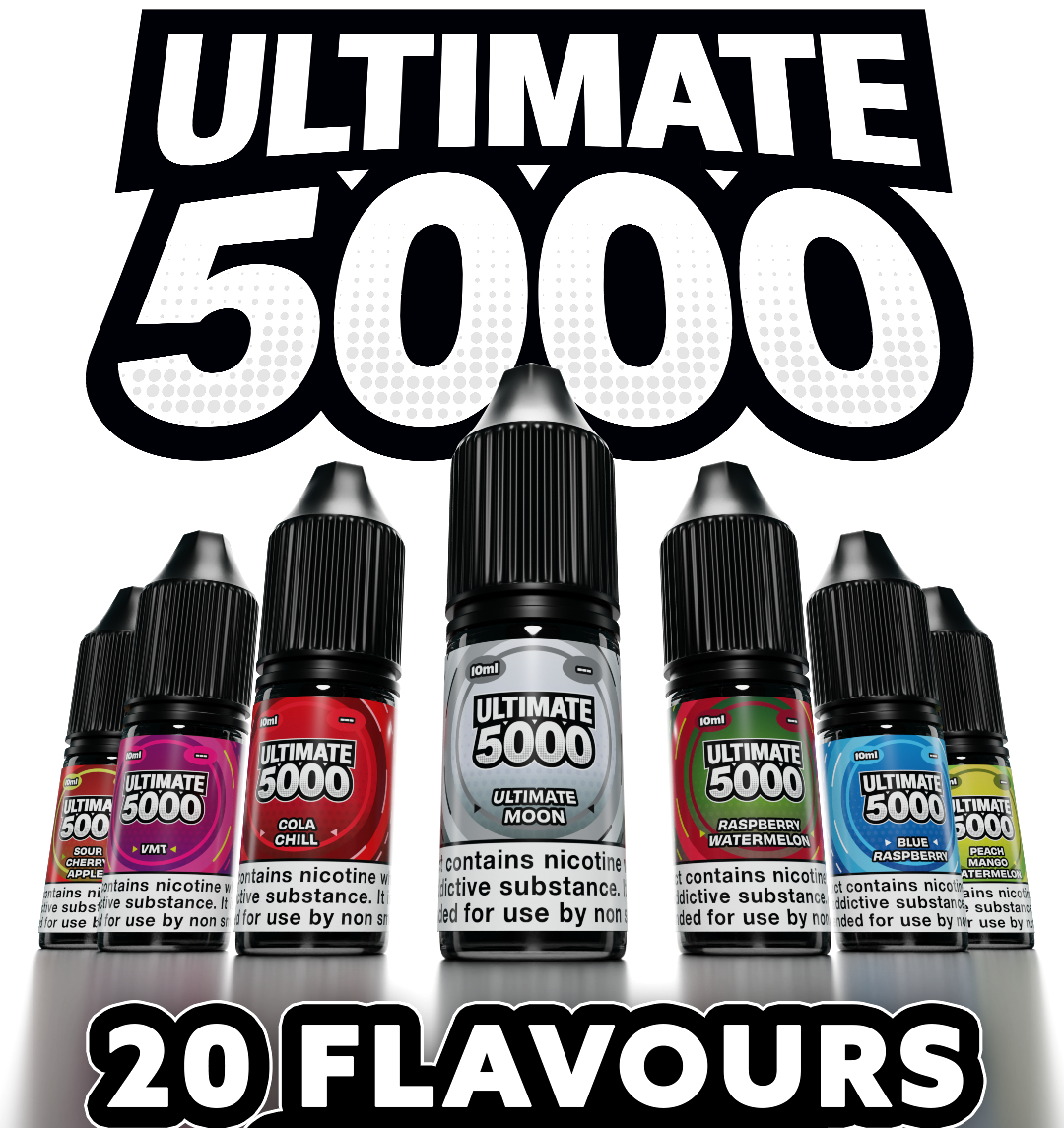 Ultimate Bar 5000 Nic Salts 10ml eliquids - 20MG