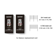 HorizonTech SAKERZ Replacement Coil 3pcs/Pack image 0