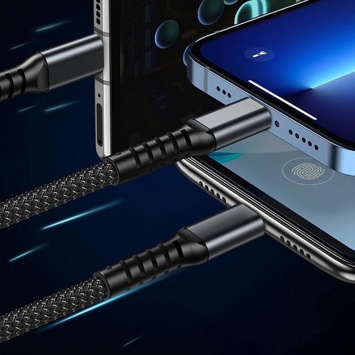3-in-1 Charging Cable | Nylon Braided