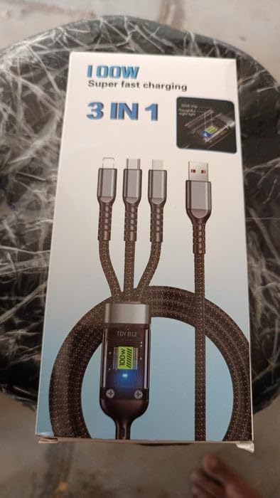 3-in-1 Charging Cable | Nylon Braided