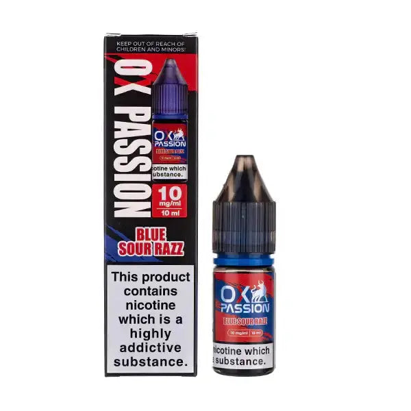 OXVA OX Passion Nic Salts 10ml - 20MG - Blue Sour Razz image