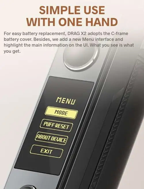 VooPoo Drag X2 Pod Vape Kit