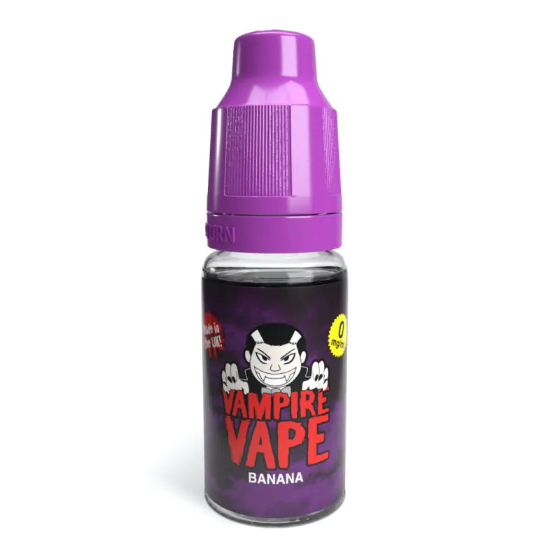 Vampire Vapes 10ml | 3MG | 50VG/50PG | 70+ Flavors - Banana image