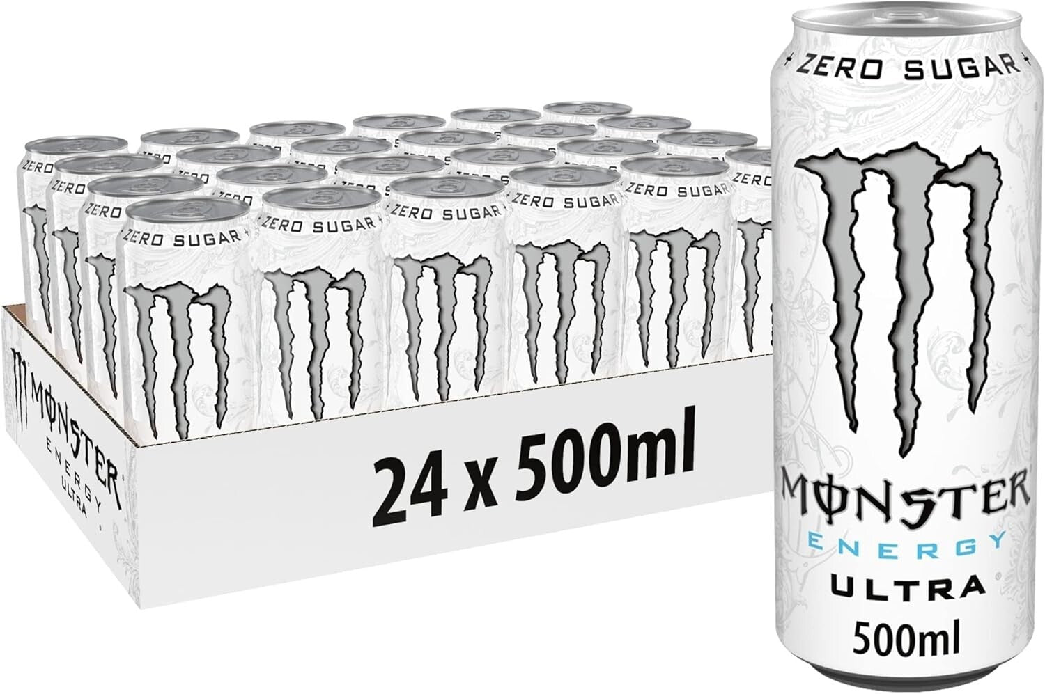 Monster Energy Drink White Ultra 24 x 500ml